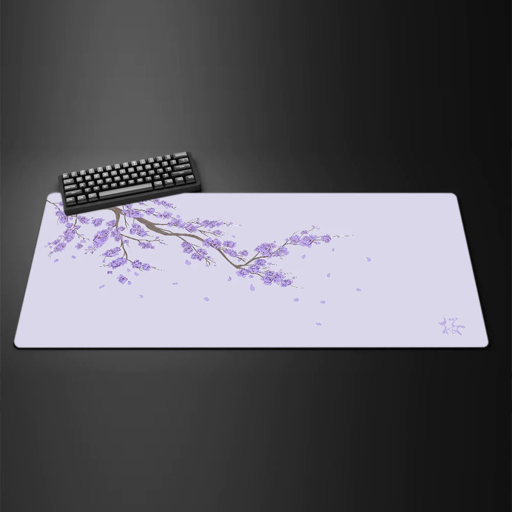 Black Sukura extended gaming mouse pad large desk mat