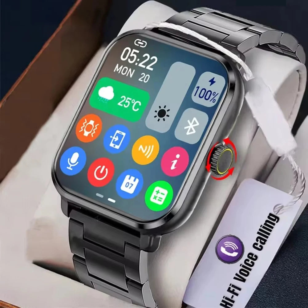 Message Hd Smart Watch For Android IOS Watches 1.83inch HD Display Bluetooth Call ...